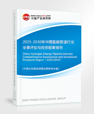 2025-2030年中國氫能管道行業(yè)全景評(píng)估與投資前景報(bào)告